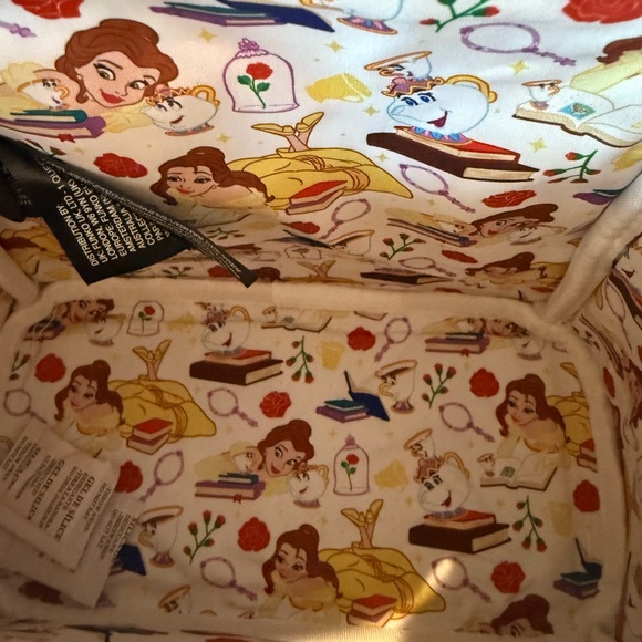 Beauty and the Beast Mrs Potts & Chip DISNEY LOUNGEFLY *New With Tags* - Picture 12 of 12